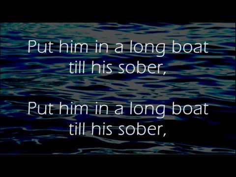 Youtube: Drunken' Sailor - Irish Rovers - Lyrics ,