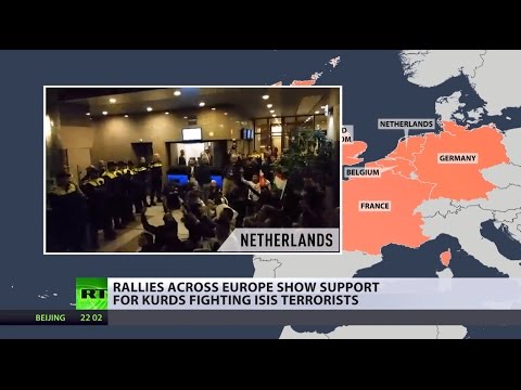 Youtube: Kurds rally across Europe & Turkey to oppose ISIS advance on Kobani (VIDEO MAP)