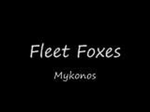 Youtube: Fleet Foxes