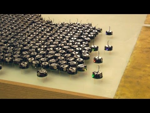 Youtube: "Flashmob-Roboter" schwärmen selbst in Formation