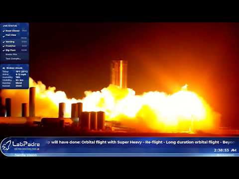 Youtube: 4K SpaceX Starship SN4 Static Fire #2