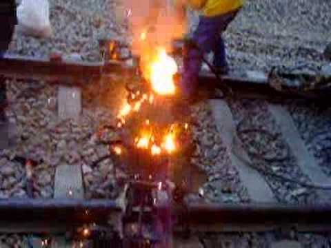 Youtube: Thermite railroad welding