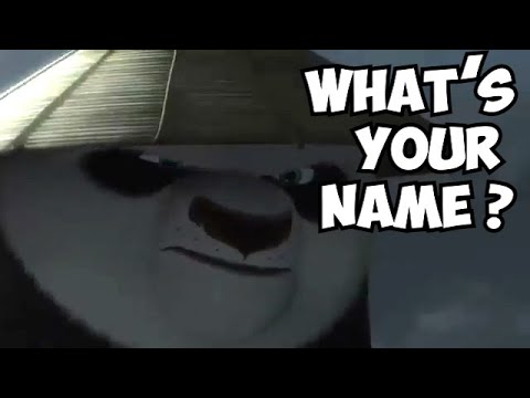 Youtube: What's Your Name? Ezekiel, Tony & Kung Fu Panda | 功夫熊猫迷因