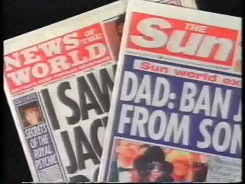 Youtube: Michael Jackson & Tabloids Documentary 1994 (german) part 4/7