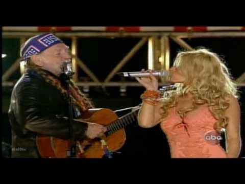 Youtube: Jessica Simpson & Willie Nelson   ** These Boots Are Made For Walkin **  Live and Hot
