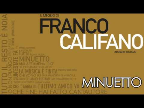 Youtube: Franco Califano - Minuetto - Il meglio della musica Italiana