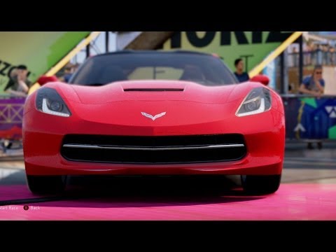 Youtube: Forza Horizon 2: E3 Demo Developer Commentary - Corvette Stingray
