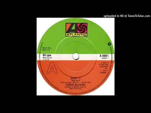 Youtube: Gwen McCrae - Doin It (12 Inch Mix) 1982