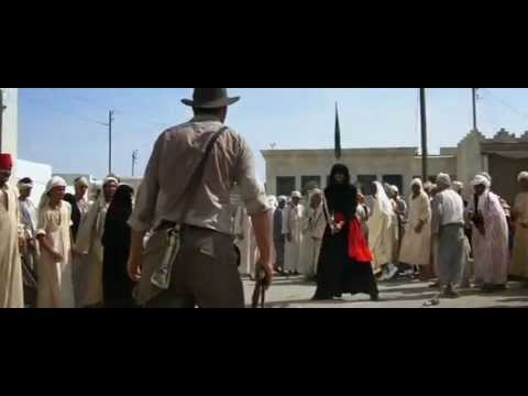 Youtube: indiana jones gun vs sabre - fight au caire