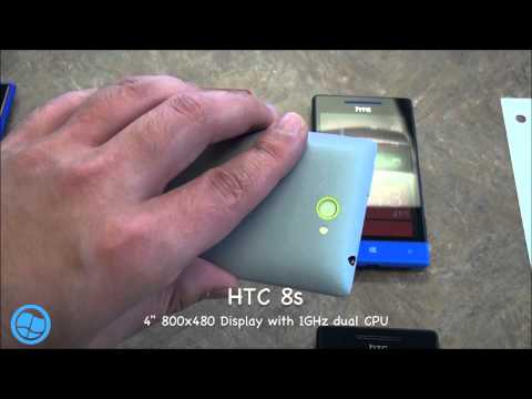 Youtube: Hands on with the HTC 8X and 8S with Windows Phone 8