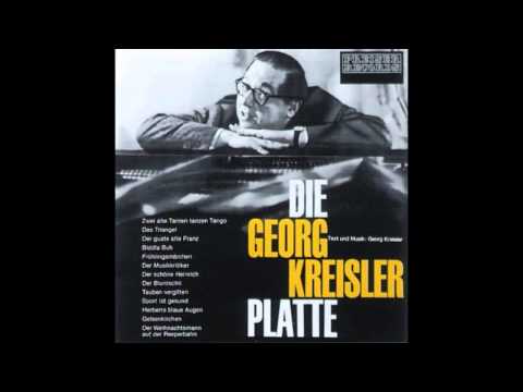 Youtube: Georg Kreisler - Gelsenkirchen - Die Georg Kreisler Platte