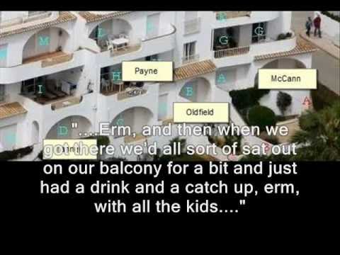 Youtube: The McCann's 'Holiday' - SATURDAY Timeline based on Statements from Police Files
