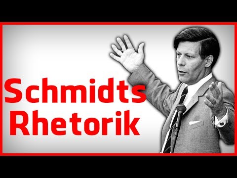 Youtube: Die Rhetorik des Helmut Schmidt - Best of deutscher Redekunst