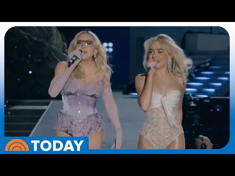 Youtube: Sabrina Carpenter und Madonna treten gemeinsam beim Coachella-Festival auf.