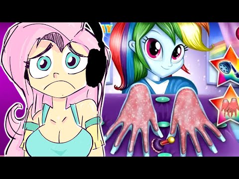 Youtube: Fluttershee plays Weird Pony Games 🍉 | The Madness CONTINUES! | Part 3