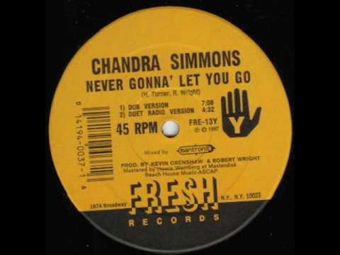 Youtube: Chandra Simmons - Never Gonna let You Go