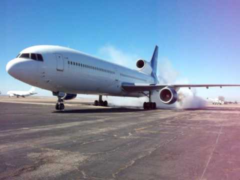 Youtube: L-1011 Engine Start Part 1 N700TS  (Aircraft leaving Roswell and heading to Kansas City) 01-30-2010