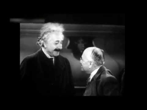 Youtube: Albert Einstein spricht Deutsch - Seltene Filmaufnahme