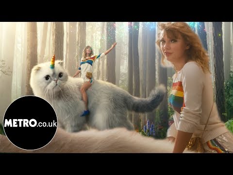 Youtube: Taylor Swift rides a cat unicorn | Metro.co.uk