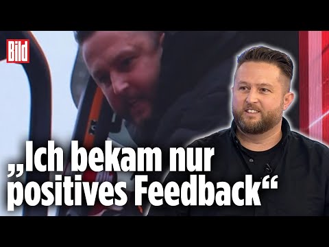 Youtube: Wut-Brummi-Fahrer: Klima-Aktivisten die Meinung gegeigt | BILD Live