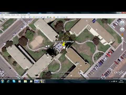 Youtube: Google Earth Hackenkreuz Gebäude
