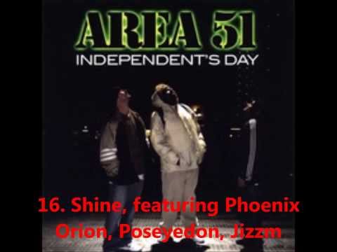 Youtube: 16. Shine, featuring Phoenix Orion, Poseyedon, Jizzm