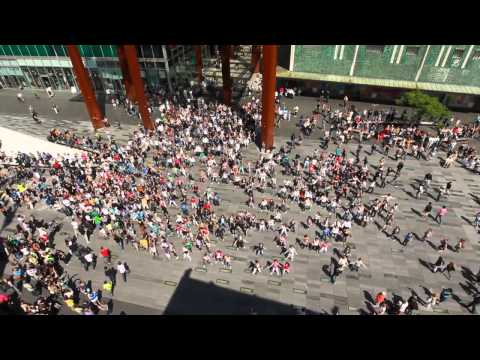 Youtube: Waka Waka Biggest flashmob in the Netherlands