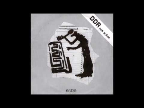 Youtube: SchleimKeim  - DDR von unten-Ende EP (1983)