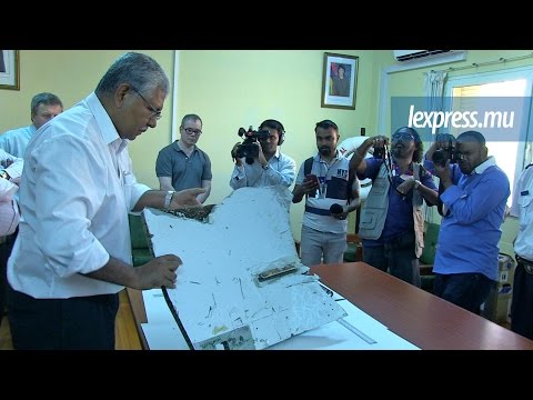 Youtube: MH 370: premier bilan des experts malaysiens sur le débris retrouvé à Rodrigues