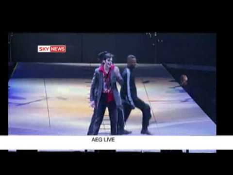 Youtube: Michael Jackson  Rehearsal Footage Two Days Before Death
