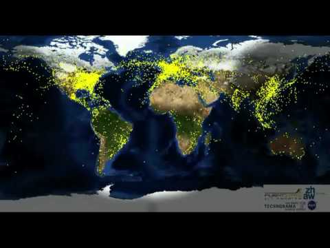 Youtube: AirTraffic Worldwide  HD Qualität  Flugbewegung weltweit
