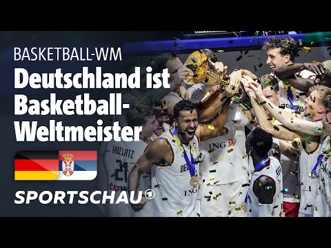 Youtube: Deutschland - Serbien Highlights Basketball-WM 2023 | Sportschau