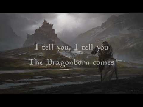 Youtube: The Dragonborn Comes - Malukah - Lyrics ( extended version )
