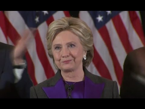 Youtube: Full Event: Hillary Clinton FULL Concession Speech | Election 2016