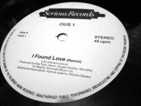 Youtube: Darlene Davis - I found love. (12" remix) 1986