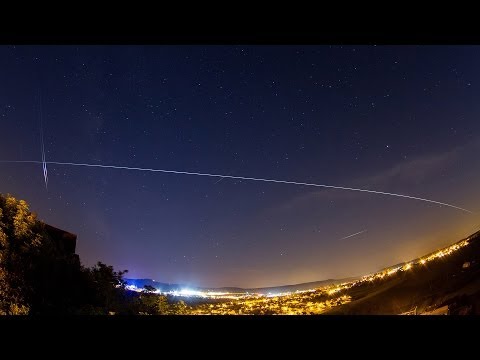Youtube: ISS am Himmel über Deutschland