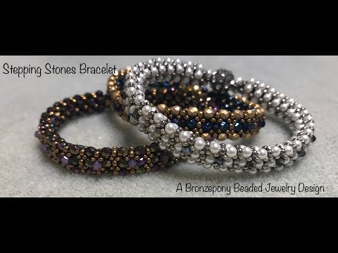 Youtube: Stepping Stones Bracelet