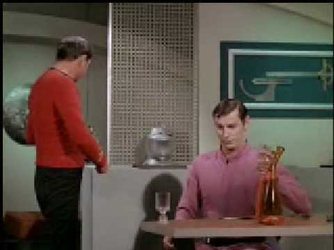 Youtube: Star Trek Classic Scotty Drinks Alien Under The Table.