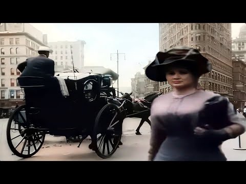 Youtube: New York 1911 (New Version) in Color [60fps, Remastered] w/sound design added