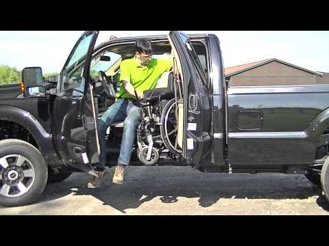 Youtube: Ford F-350 Extended Cab Suicide Door Truck with Heavy-Duty Glide 'n Go