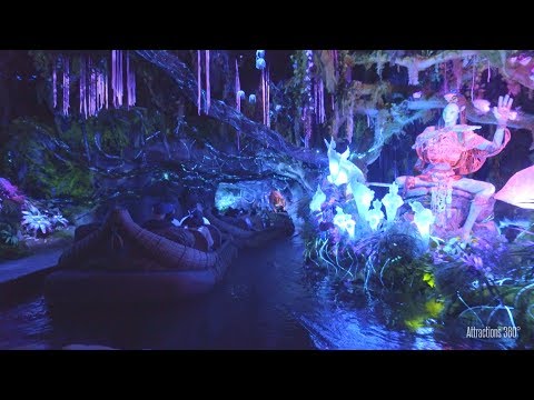 Youtube: [4K] Avatar Land Boat Ride - Na'vi River Journey - Pandora - Animal Kingdom