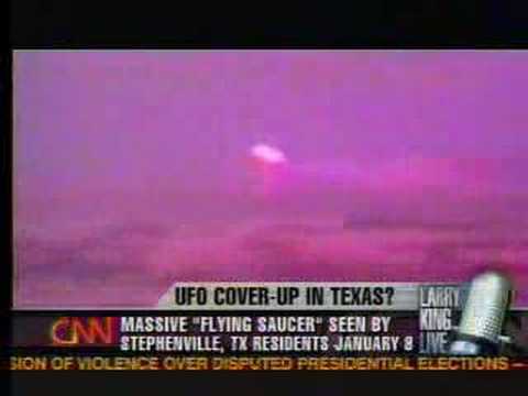 Youtube: Stephenville Texas UFo Cover up on Larry king CNN AMAZIN(1/2