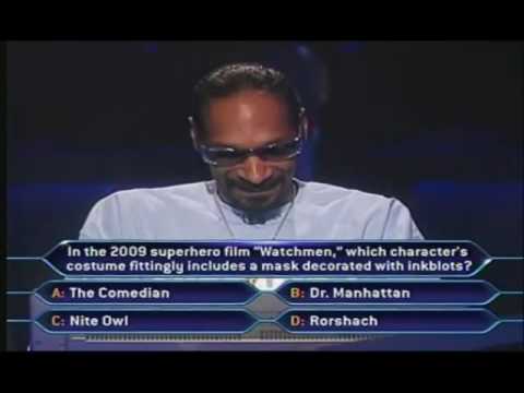 Youtube: Snoop Dogg On Who Wants To Be A Millionaire