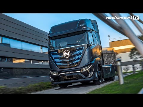 Youtube: Nikola startet erste Testfahrten 🤫 Streng geheime Prototypen bei Iveco | eurotransportTV