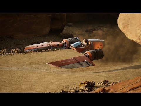 Youtube: KOTOR Swoop Racing in Unreal Engine 5