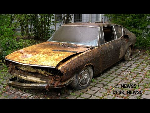 Youtube: Dieses Wrack eines Audi 100 Coupe wurde in einem Stausee gefunden. Warum wurde es versenkt?