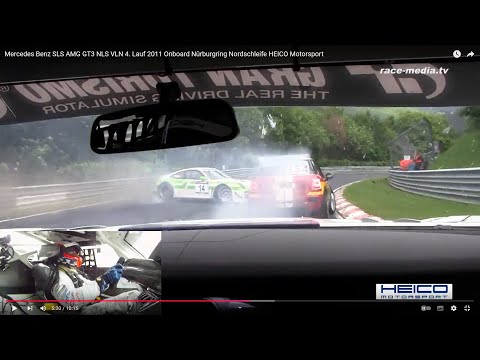 Youtube: HEICO MOTORSPORT Mercedes Benz SLS AMG GT3 Onboard VLN 4. Lauf 2011 Nürburgring Nordschleife