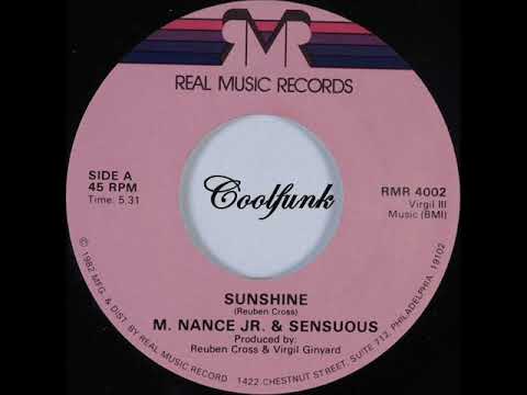 Youtube: M. Nance Jr. & Sensuous – Sunshine (7 inch 1982)