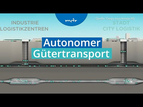 Youtube: Unterirdische Waren-Autobahn - Der Güterverkehr der Zukunft | Umschau | MDR