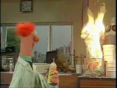 Youtube: The Muppet Show: Muppet Labs - Fireproof Paper